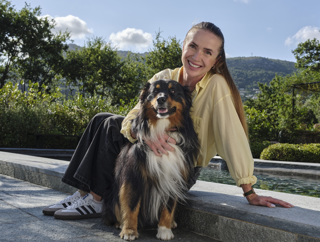 Свитолина и ее собака Визз в новой роли вместе с Purina® PRO PLAN®